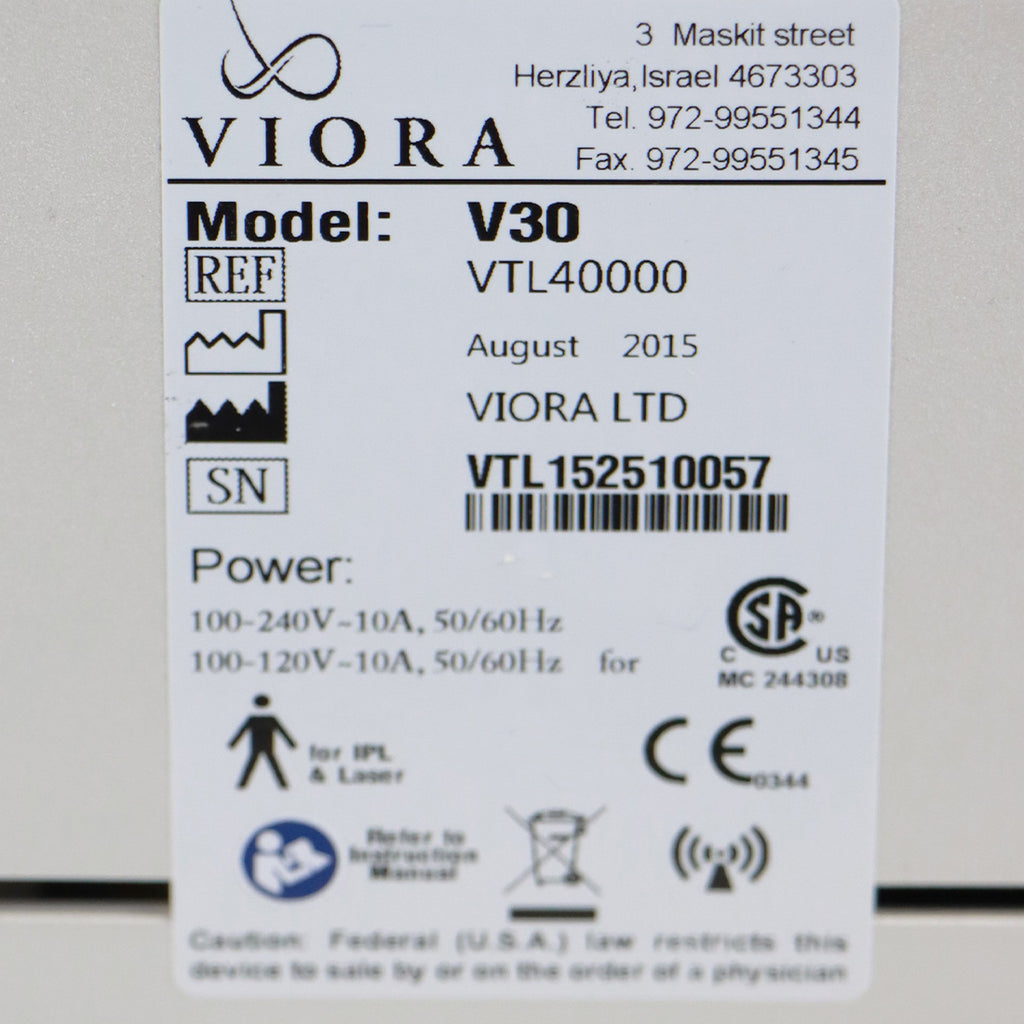 2015 Viora V30 Multi-Application RadioFrequency Skin Tightening RF ST