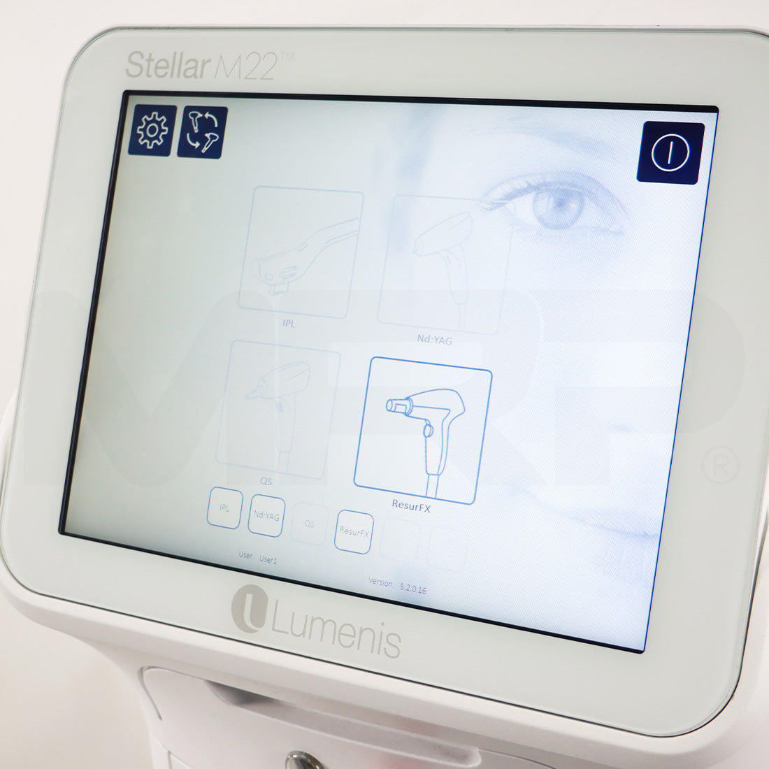 2021 Lumenis Stellar M22 ResurFX Laser IPL ResurFX Nd:YAG System