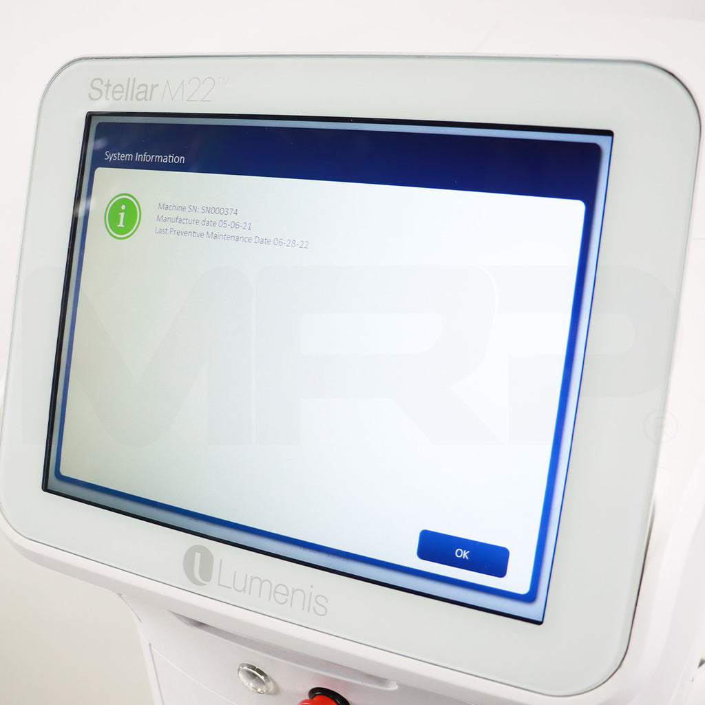 2021 Lumenis Stellar M22 ResurFX Laser IPL ResurFX Nd:YAG System