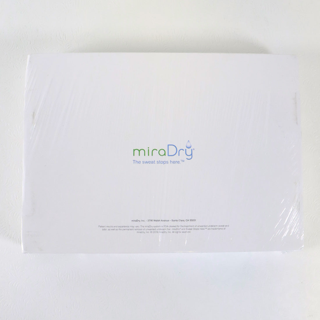 2018 Miramarlabs MiraDry 'The Sweat Stops Here' Patient Education Kit