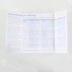 2012 Ulthera Ultherapy 'What To Expect After Treatment' Trifold Brochure 16x