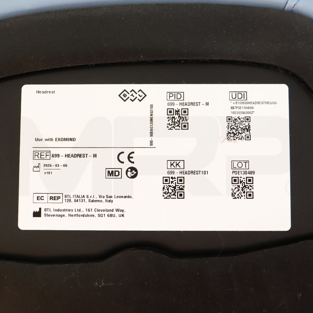 2025 BTL ExoMind System Headrest Serial