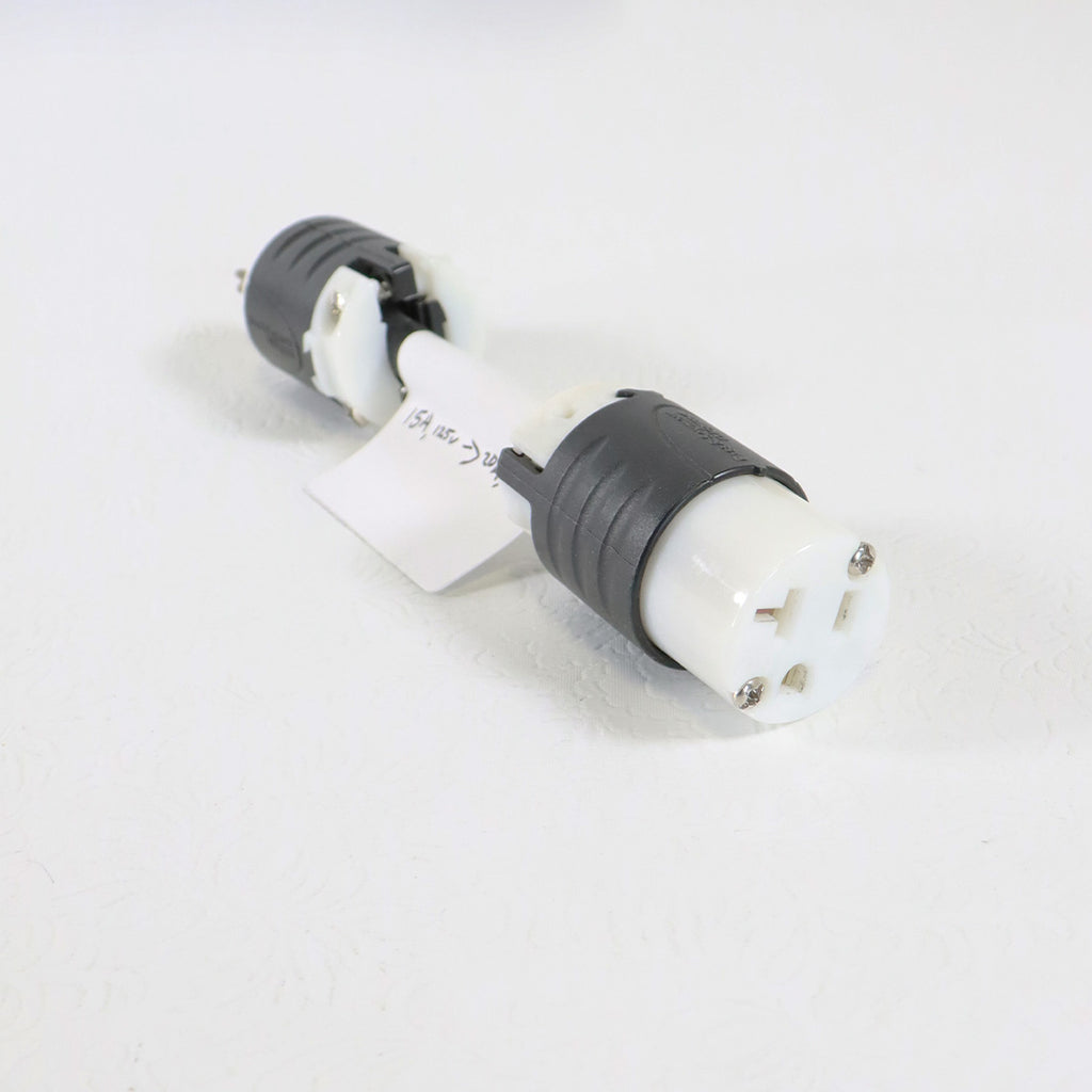 Pass & Seymour Legrand 15A 125V Converter 20A 125V Straight Blade Plug 3 Prong
