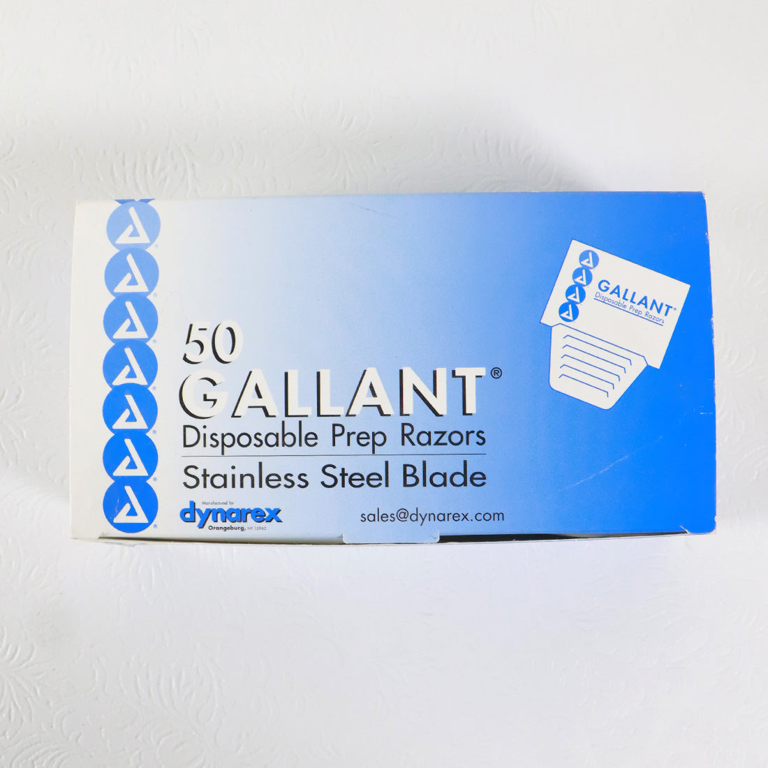 Dynarex Gallant Surgical Prep Disposable Razor Stainless Steel Blade x50