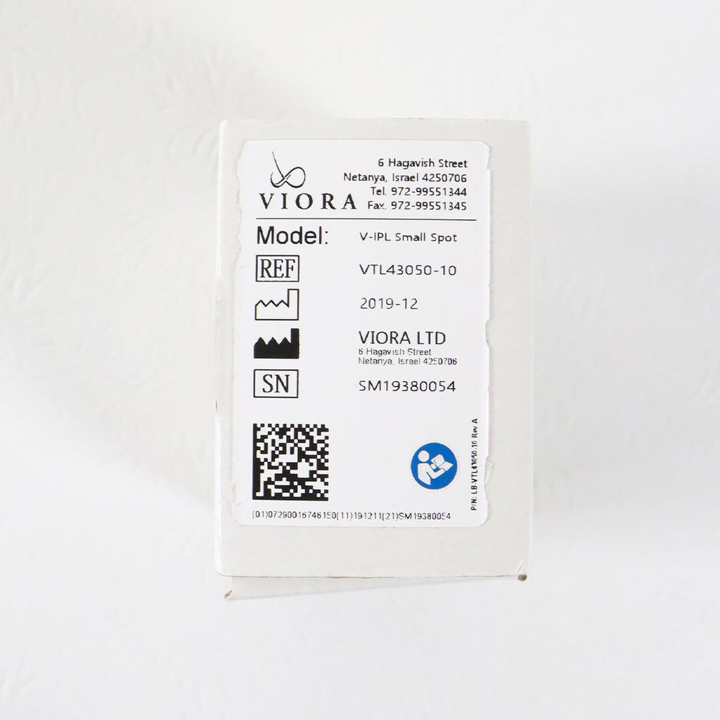 Viora V30 V-IPL Laser Handpiece Small Spot Tip Vascular Lesions Hair Removal Parts As-Is