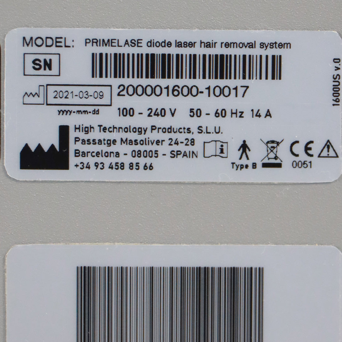 2021 Cocoon Primelase HR Excellence Diode Laser Professional Hair Removal System