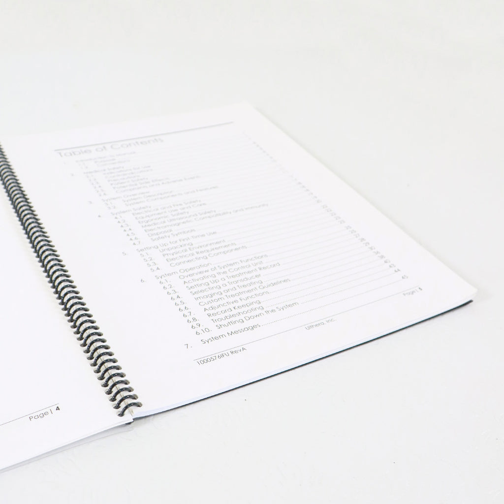 2012 Ulthera System DeepSee Ultherapy Technical User's Manual 1000576IFU Rev A