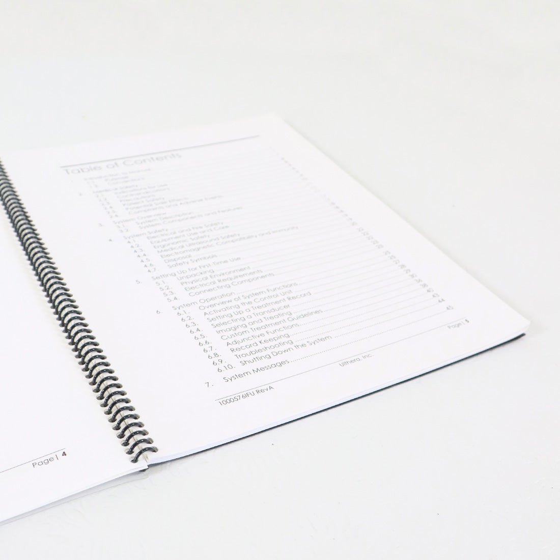 2012 Ulthera System DeepSee Ultherapy Technical User's Manual 1000576IFU Rev A