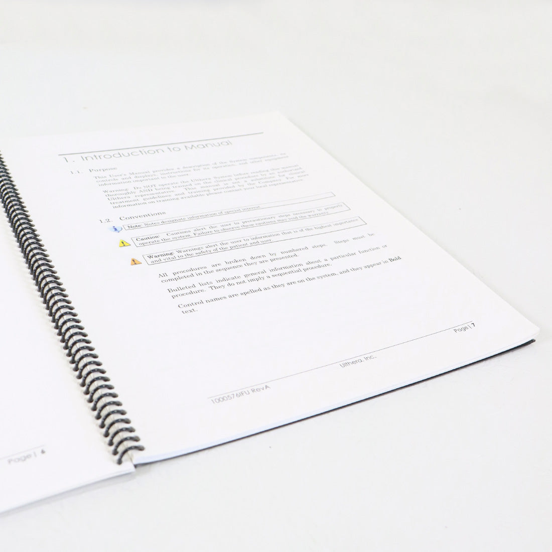 2012 Ulthera System DeepSee Ultherapy Technical User's Manual 1000576IFU Rev A
