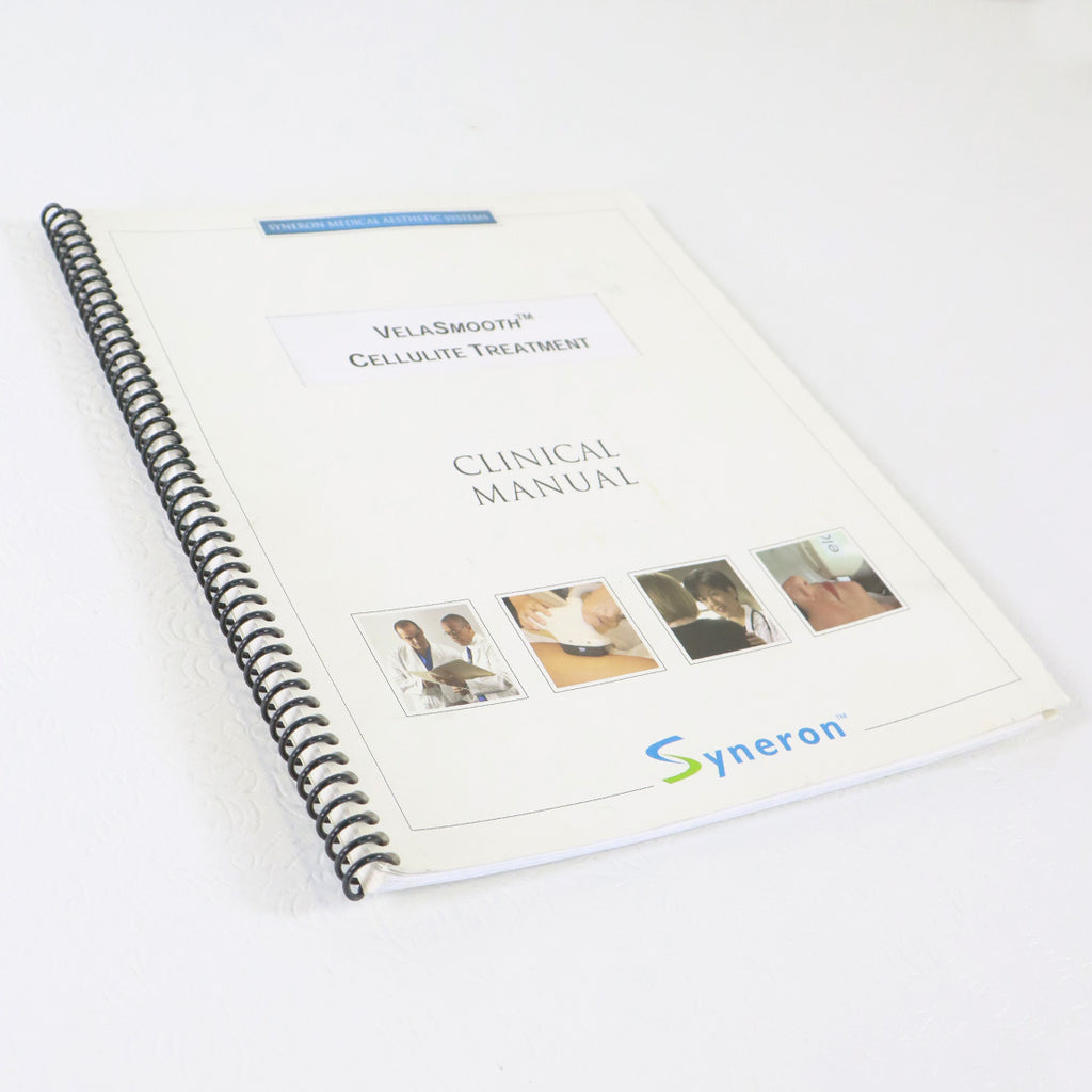 2006 Syneron VelaSmooth Cellulite Treatment Clinical Manual Guide Rev 1.1
