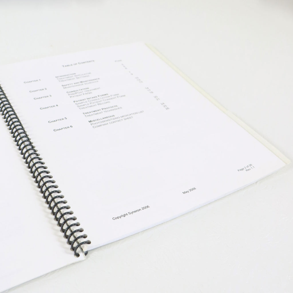 2006 Syneron VelaSmooth Cellulite Treatment Clinical Manual Guide Rev 1.1