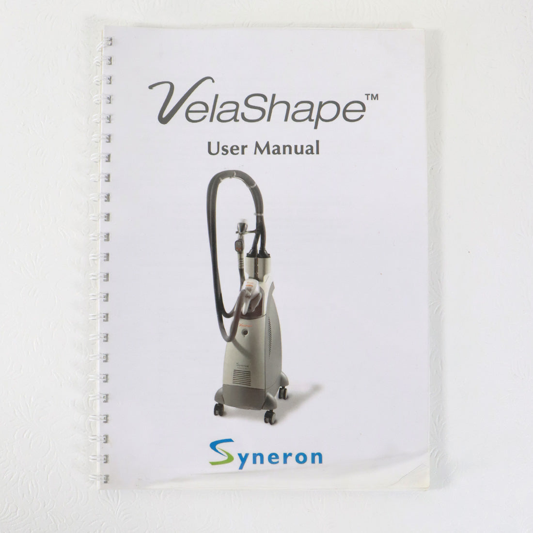 2008 Syneron VelaShape User Manual Guide Spiral Bound DC62751