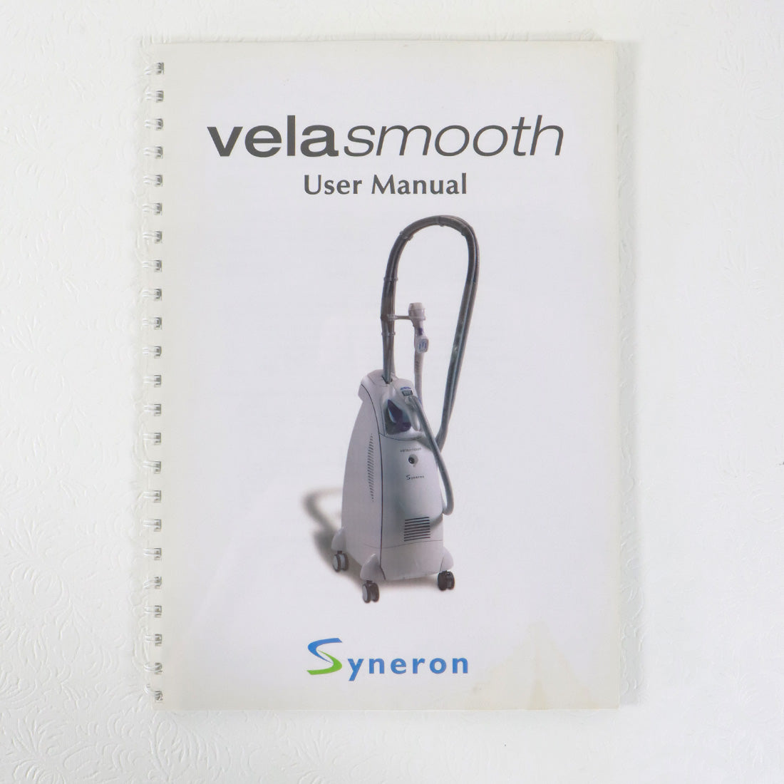 2007 Syneron VelaSmooth User Manual Guide Spiral Bound DC20298