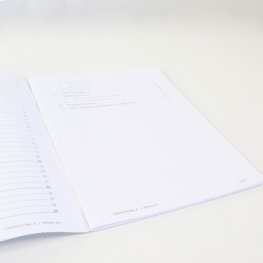 2012 Ulthera DeepSee Ultherapy Instructions for Use User Manual Guide 1000931IFU