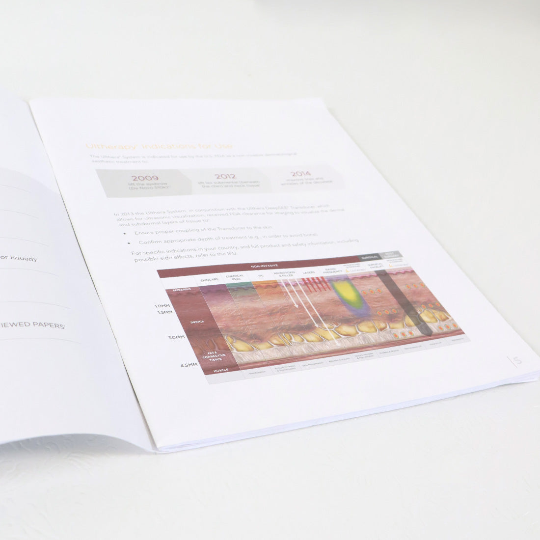 2019 Ulthera Ultherapy Customer Training Manual Guide Booklet 1005835E