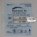 2009 Alma Soprano XL 810nm Diode Laser Hair Removal System