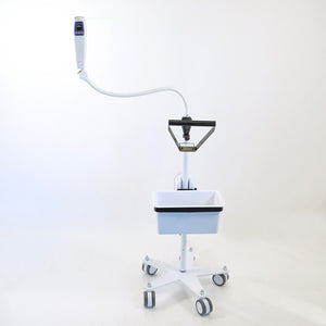 AccuVein Vein Finder HF580 w/ Illuminator Rolling Stand AV500 HP Handpiece