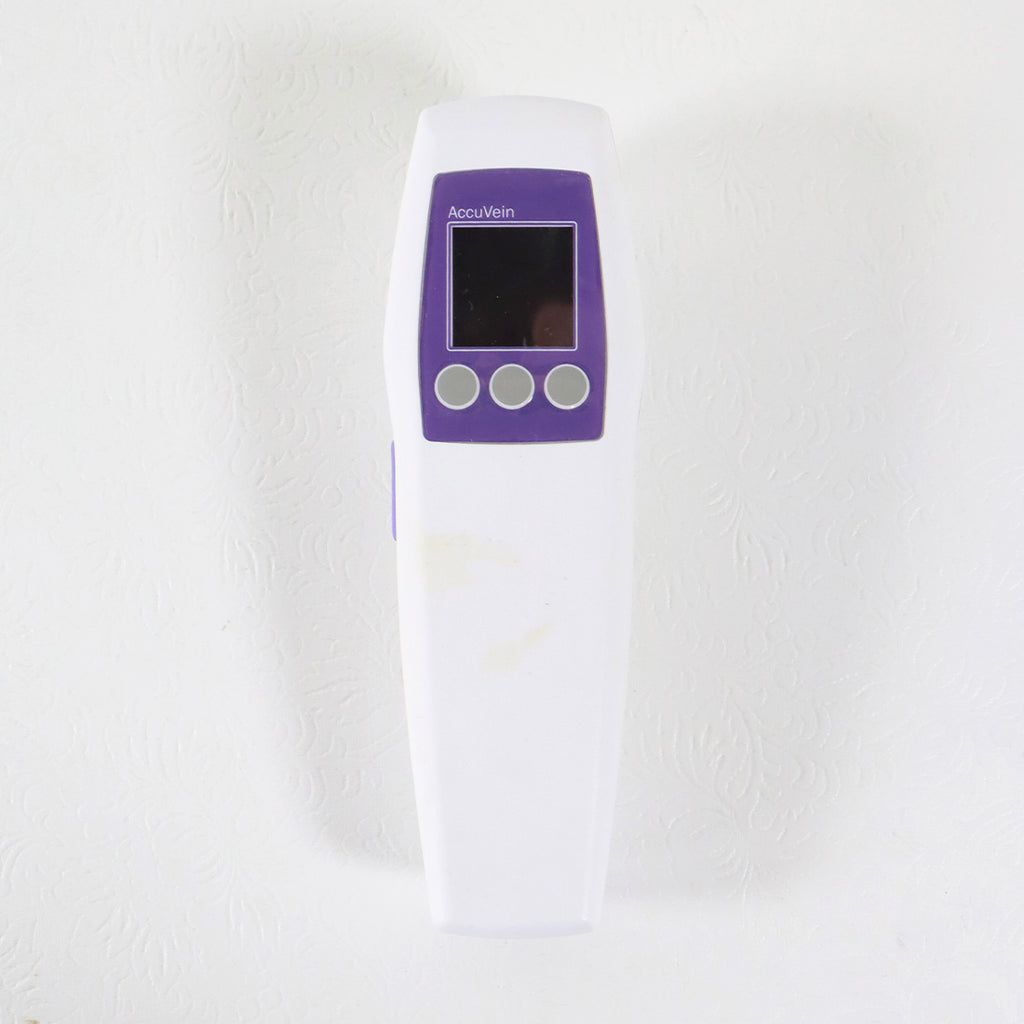 AccuVein Vein Finder HF580 w/ Illuminator Rolling Stand AV500 HP Handpiece