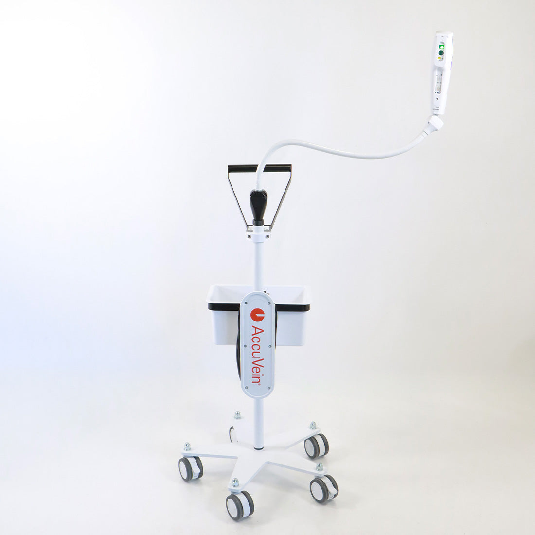 AccuVein Vein Finder HF580 w/ Rolling Stand Illuminator AV500 HP Handpiece