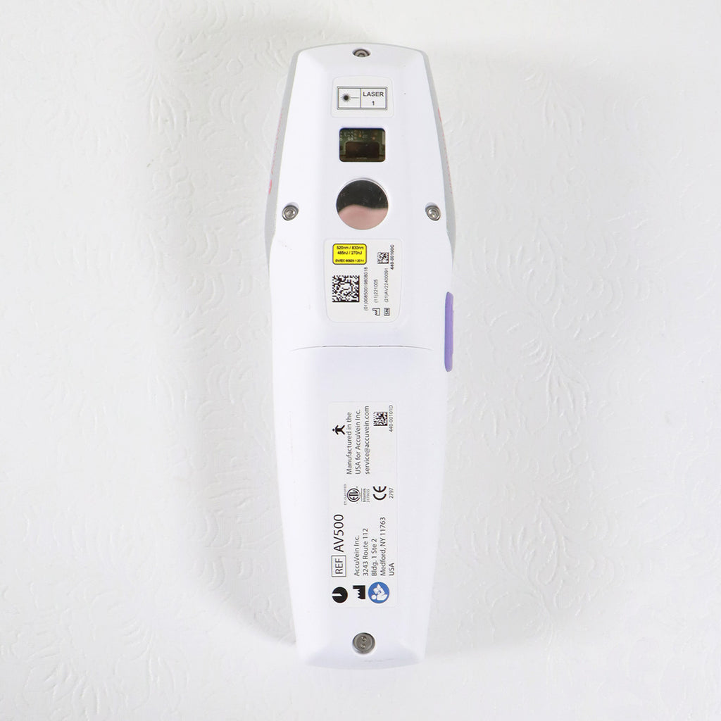 AccuVein Vein Finder HF580 w/ Rolling Stand Illuminator AV500 HP Handpiece