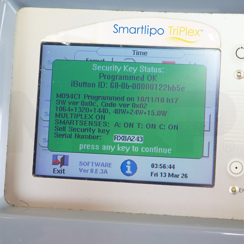 2008 Cynosure SmartLipo Triplex Body Sculpt System