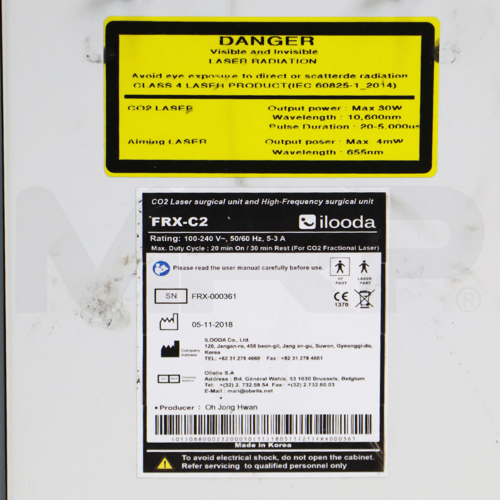 2018 Ilooda Fraxis Duo System Serial