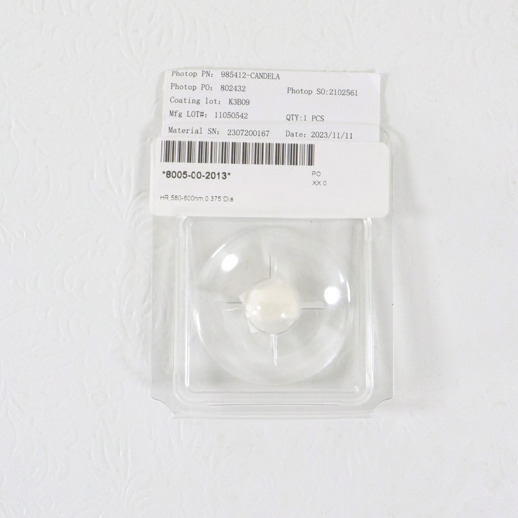 Candela VBeam Perfecta MAX 580-600NM 0.375" Diameter HR Mirror 8005-00-2013