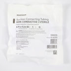 McKesson Suction Connecting Tubing 6' by 1/4" Non-Conductive Sterile