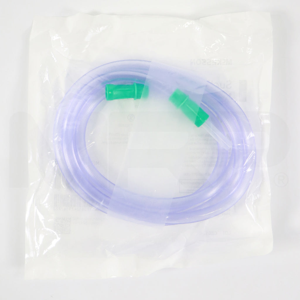 McKesson Suction Connecting Tubing 6' by 1/4" Non-Conductive Sterile