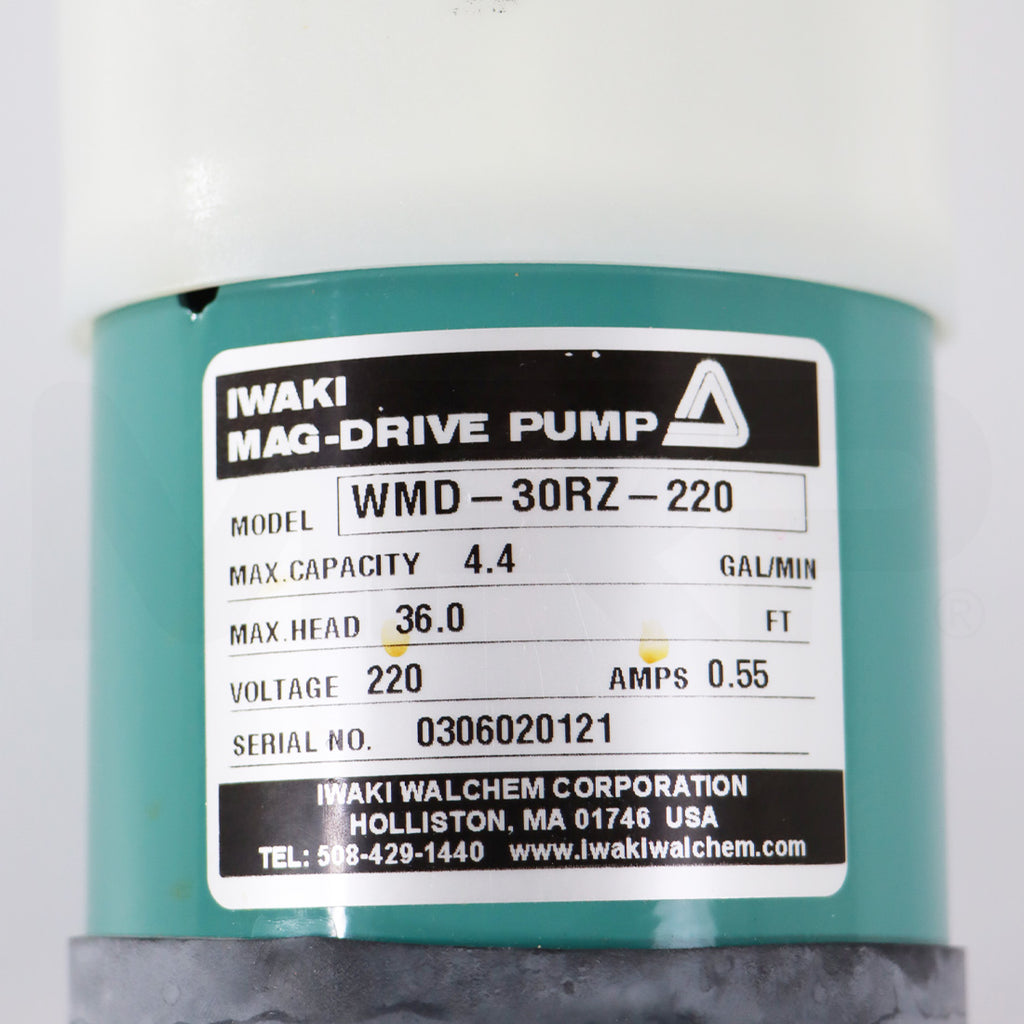 Candela VBeam 1 Laser DI Water MAG Drive Water Pump As-Is
