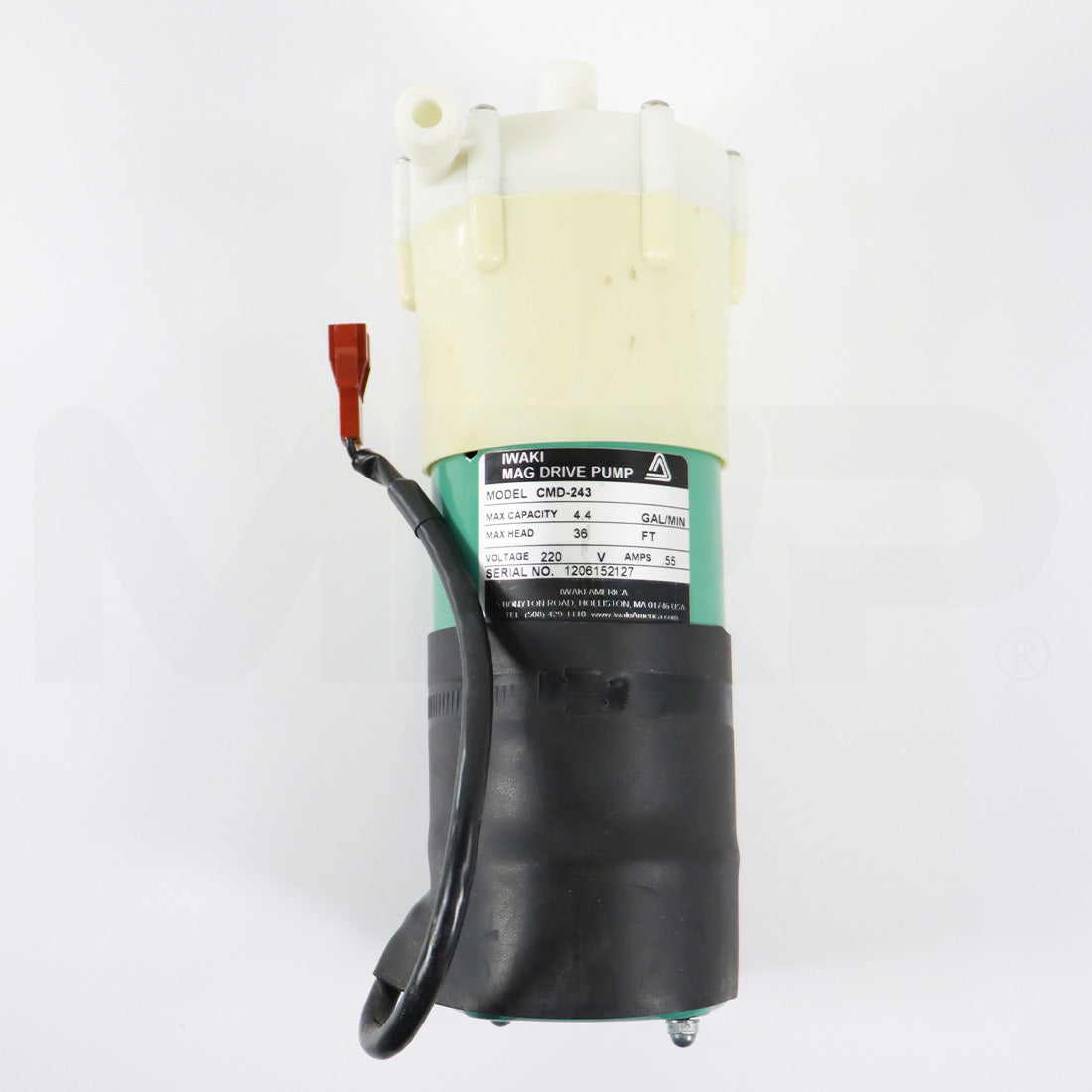 Candela VBeam 1 Laser DI Water Pump IWAKI MAG Drive Pimp As-Is