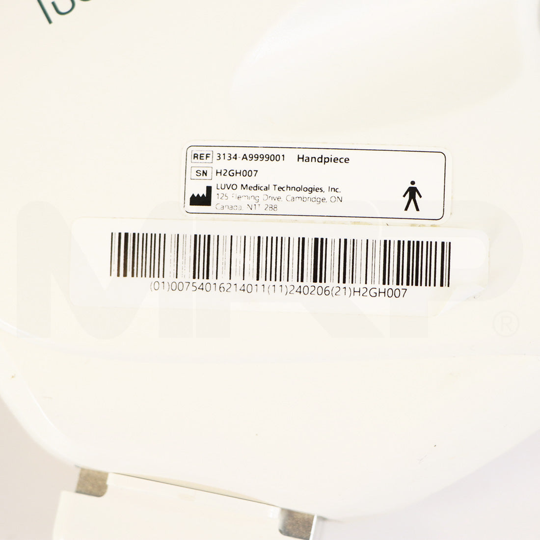 2024 Luvo Lucent System Handpiece Label