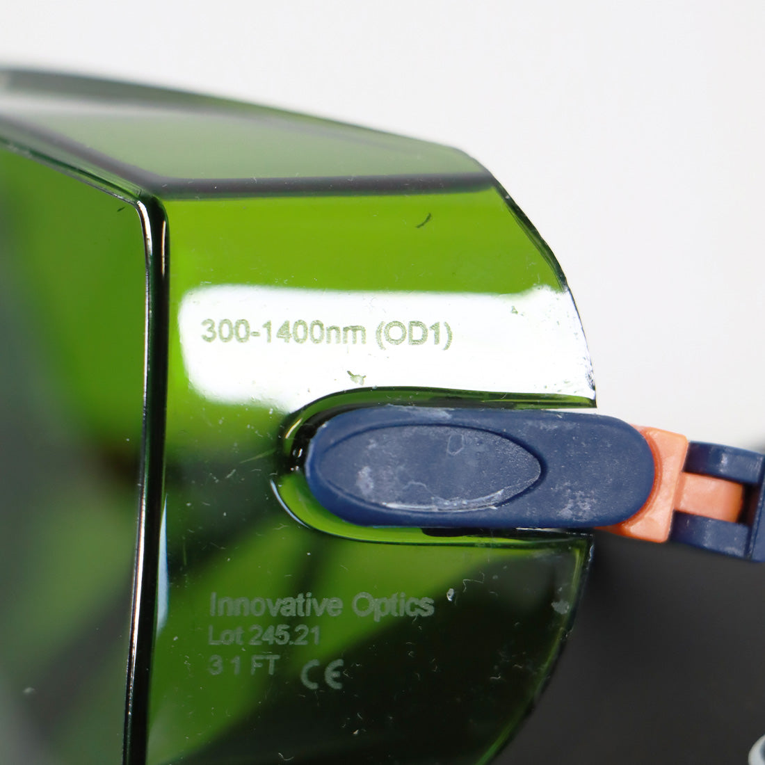Innovative Optics Sciton Protective Eyewear Green Lens Glasses 300-1400nm (OD1)