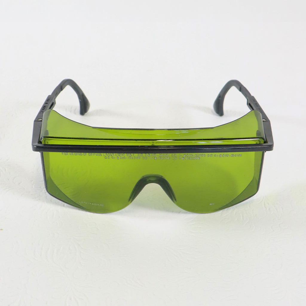 LaserVision Uvex PPE IPL Safety Glasses Green Lens Black Frame YAG CO2