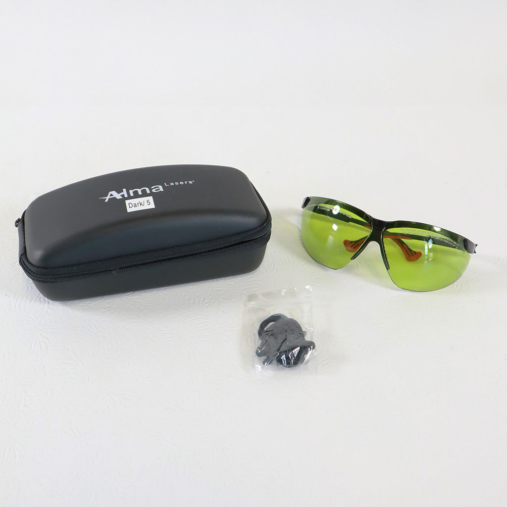 Honeywell Alma IPL Light Green Operator Glasses Flash Safety Eyewear 2344928