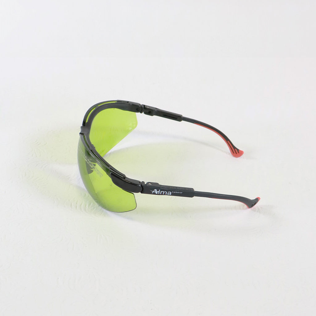 Honeywell Alma IPL Light Green Operator Glasses Flash Safety Eyewear 2344928