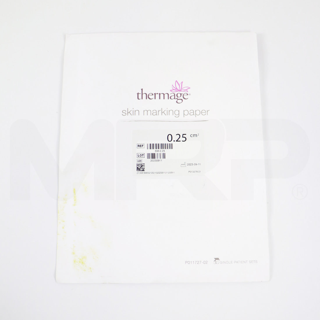 Solta Thermage 0.25 cm Skin Marking Paper x6 Pack