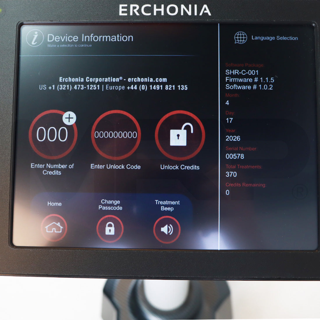 Erchonia Zerona Z6 Non-Invasive Cold Laser Body Contouring System