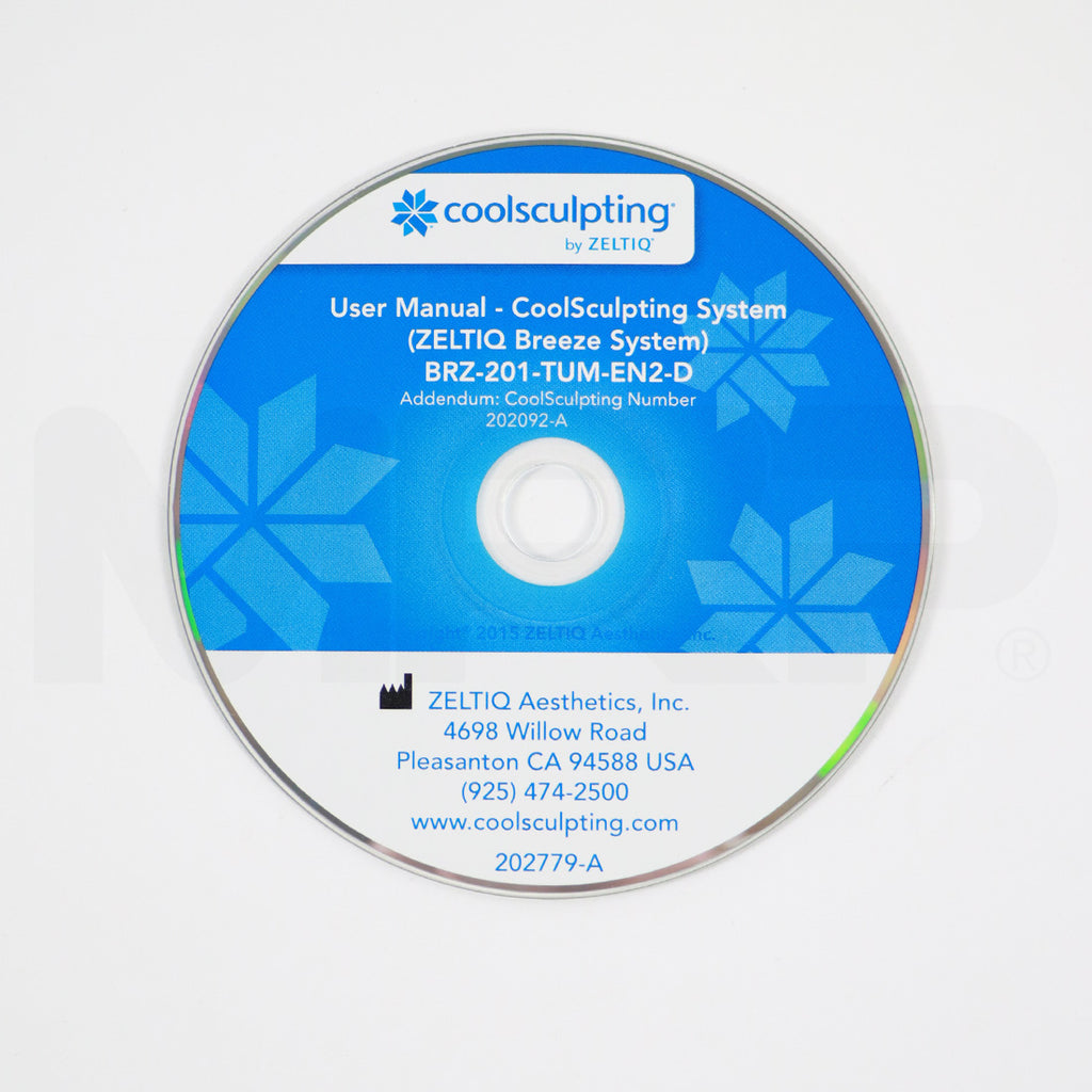 Zeltiq CoolSculpting Breeze System User Operator Manual – 2015|BRZ-201-TUM-EN2-D