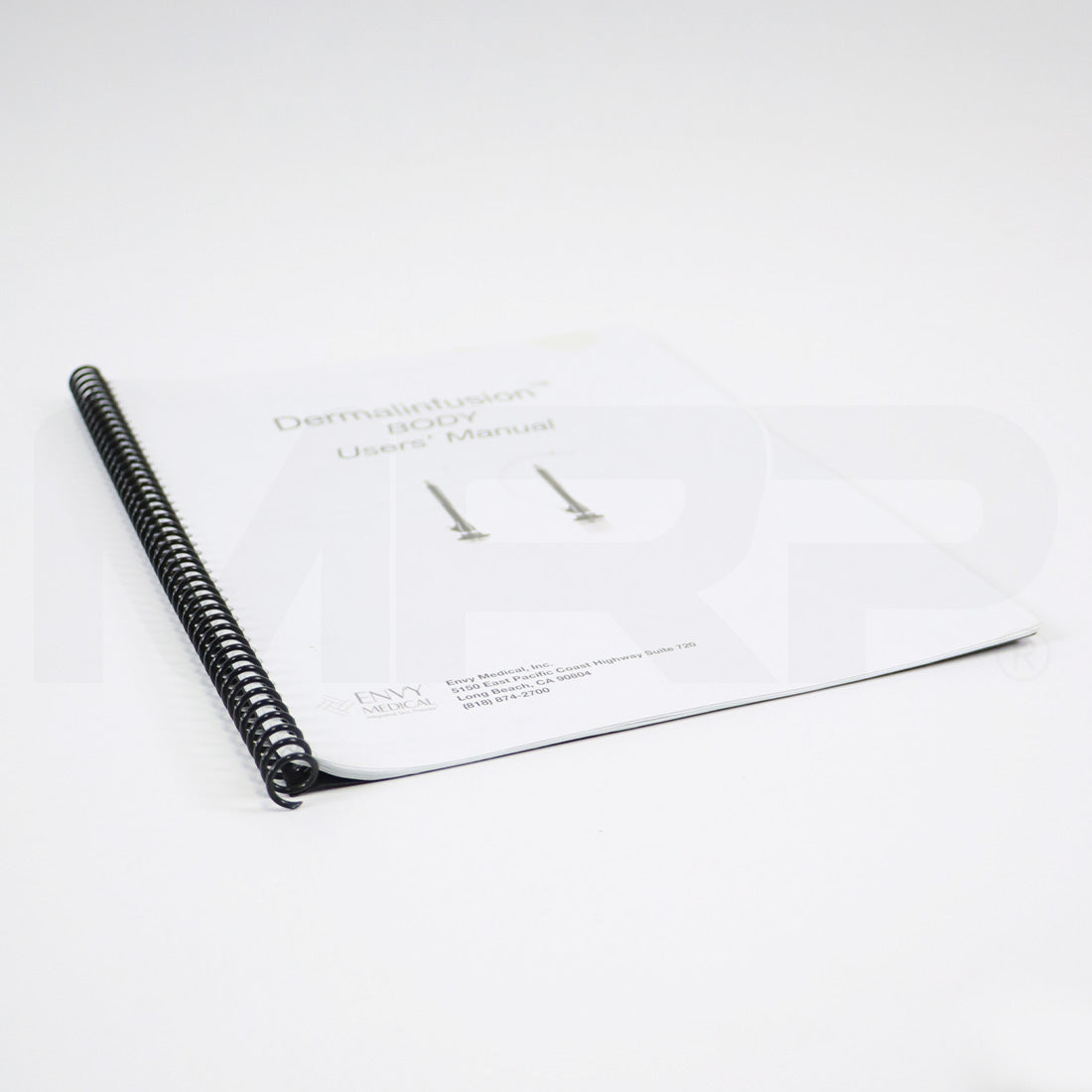 2016 Envy Medical SilkPeel DermalInfusion Body Handpiece Operator User Manual