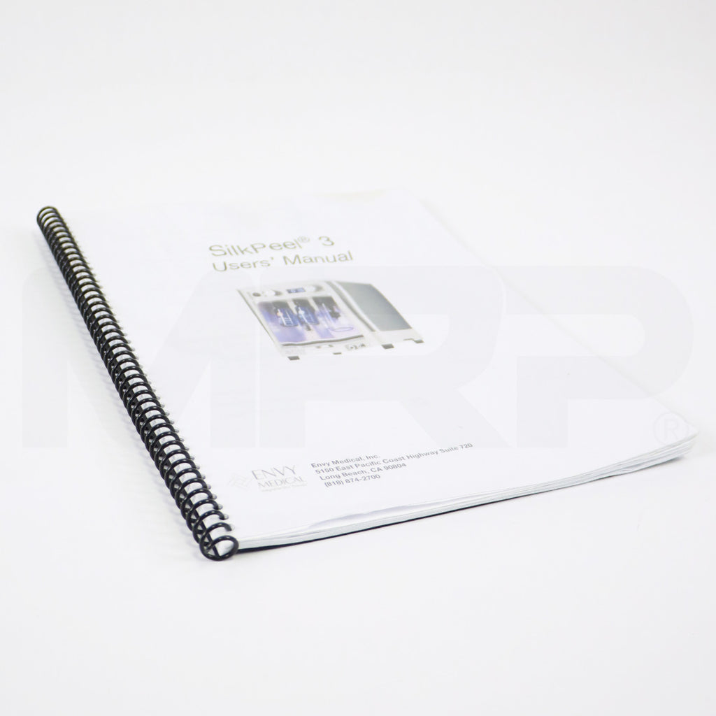 Envy Medical SilkPeel 3 User Manual Operator Guide RCA-DOC-0205