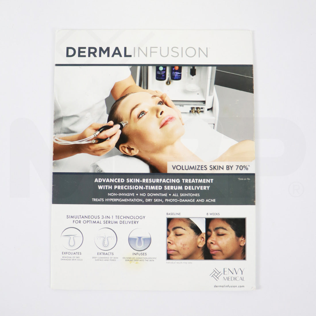 Envy Medical Dermal Infusion Counter Card
