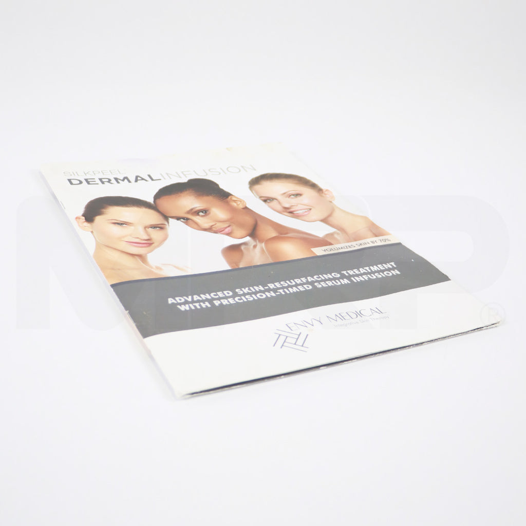 Envy Medical SilkPeel Dermal Infusion Info Packet