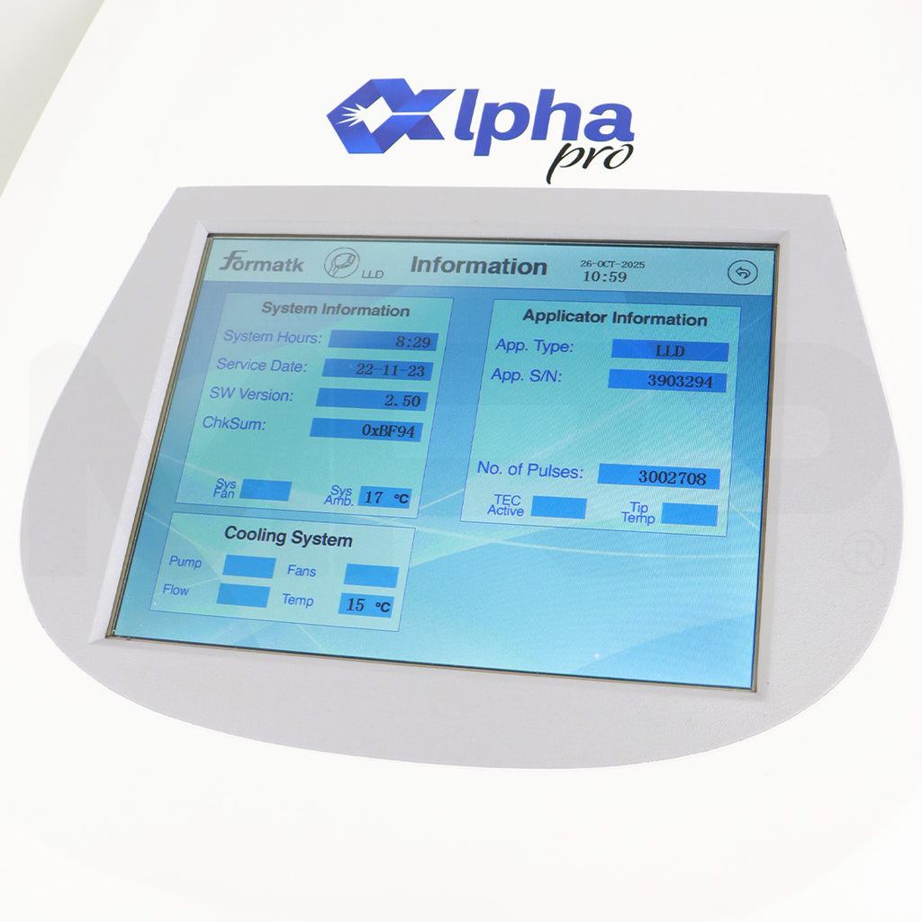 2023 AMP Formatk Alpha Pro System LLD Screen