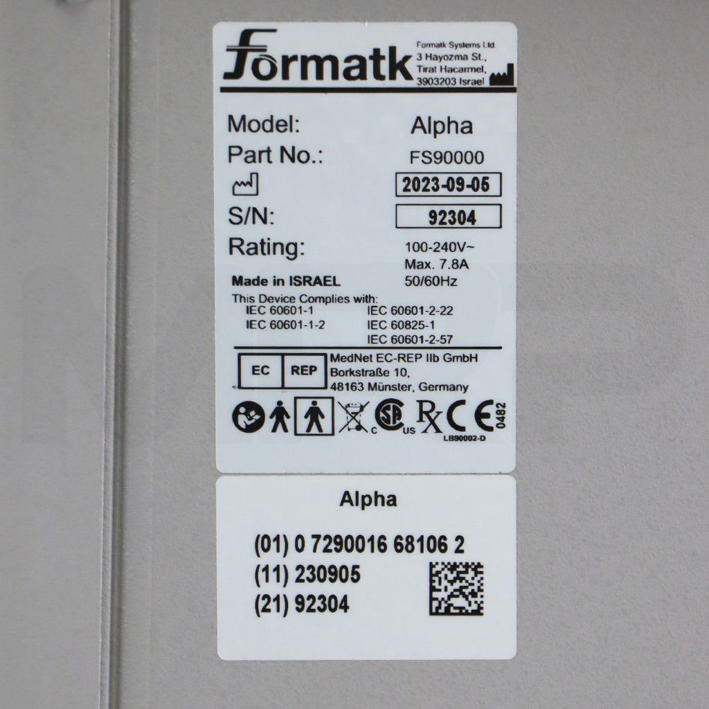 2023 AMP Formatk Alpha Pro System Serial