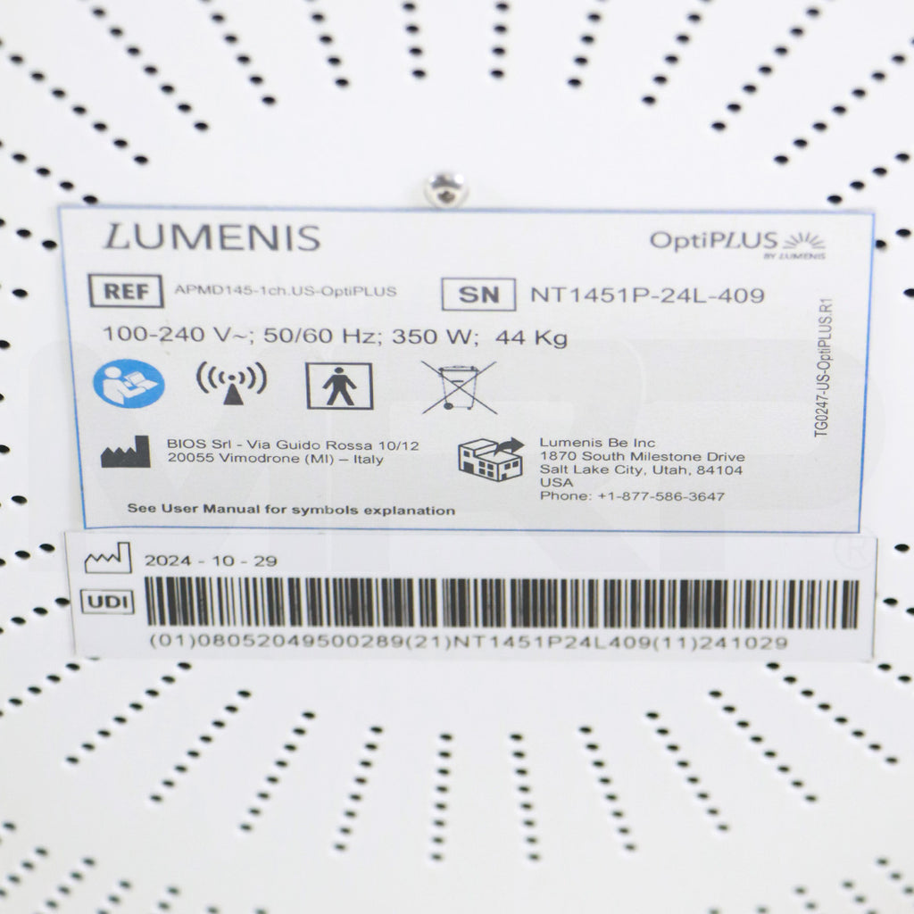 2024 Lumenis OptiPLUS RF Eye Treatment System