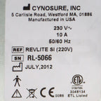 2012 Cynosure ConBio Revlite SI Q-Switched Laser Tattoo Removal System