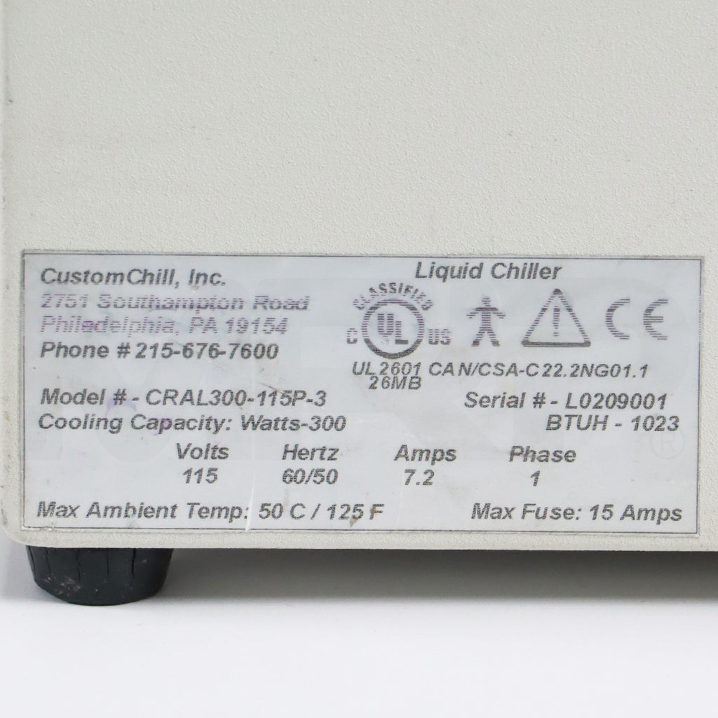 Sciton CustomChill Liquid Chiller CRAL300 Compact Mini Portable Device