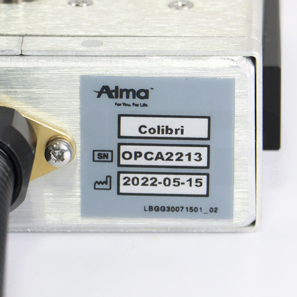 2022 Alma Opus System Colibri Handpiece Serial