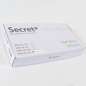 Cutera SecretRF Microneedle Tip 64-Pin Semi-Insulated MTR-AC-C-64 8pk 08/2025